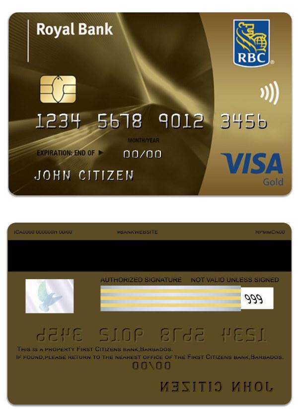Barbaros Royal bank visa gold